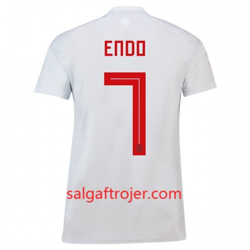 Japan Fodboldtrøjer Endo 7 Udebanesæt VM 2018 Japan Fodboldtrøjer Endo 7 Udebanesæt VM 2018